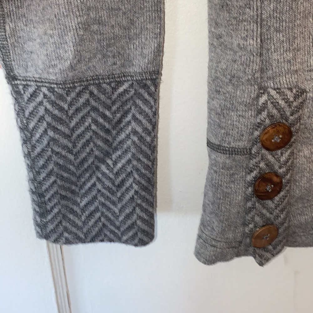 Prana Lucia mock neck sweater with buttons - Picture 6 of 7